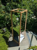 Garderobe mit Spiegel aus Eschenholz 1x NEU OVP/1xaufgebaut
