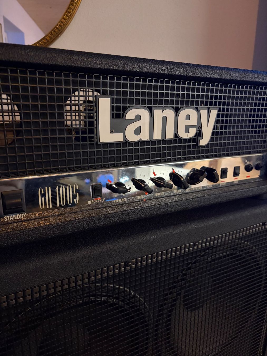 Laney Amplificatori: Laney GH100S plus 4x12 UK Halfstack Tony Iommi – Usato da Oberbüren venduto da VanillaGorilla87 2