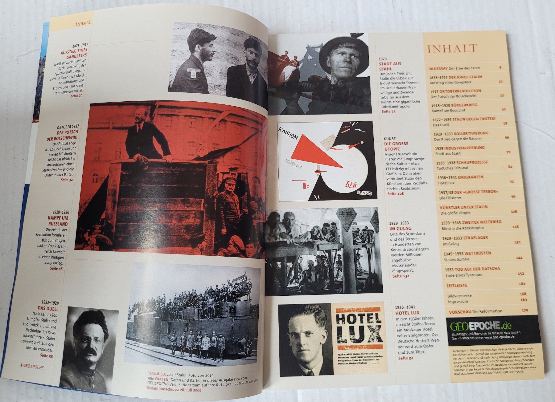 Riviste & Magazine: Geo Epoche Nr. 38, Stalin – Usato da Nussbaumen TG venduto da Bruno13k 1