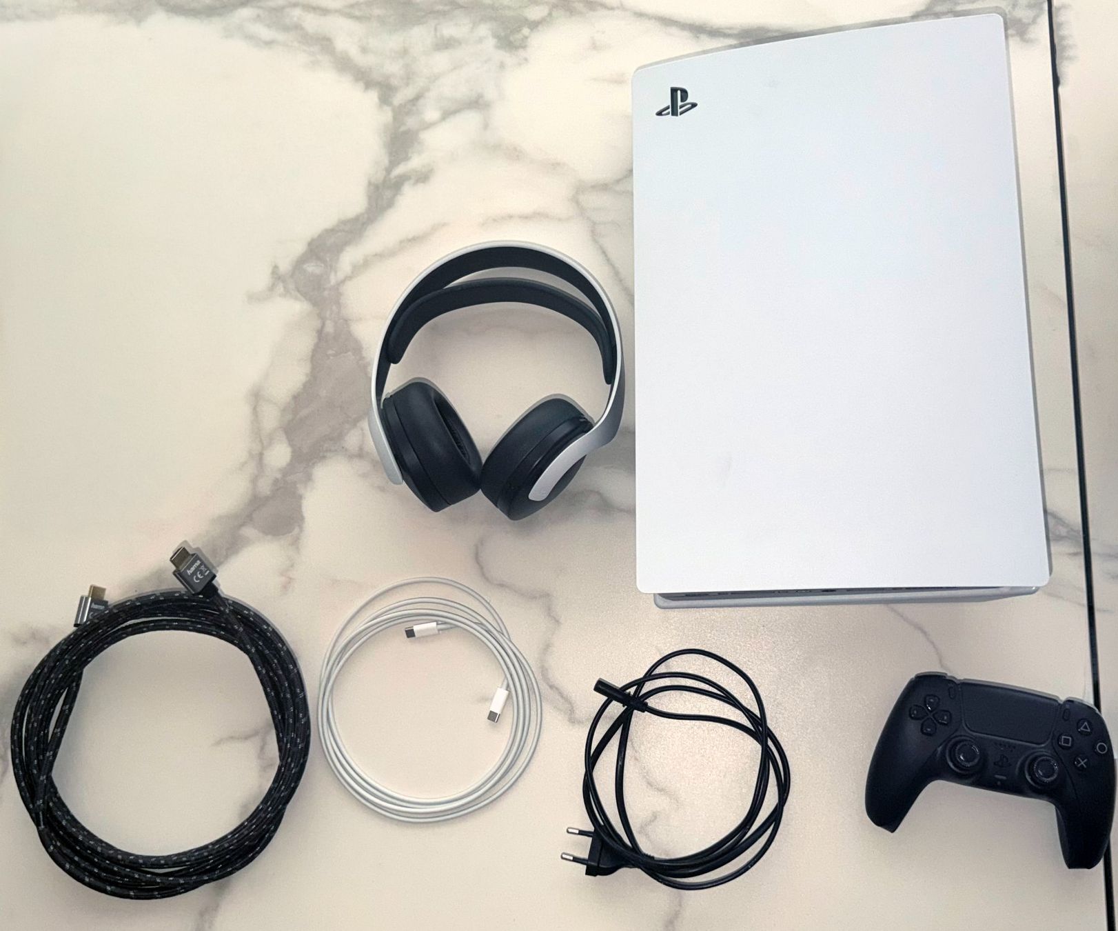 Sony Console: PS5 Bundle inkl. Pulse 3D Headset, Controller & Kabel – Usato da Zürich venduto da loriki3 1