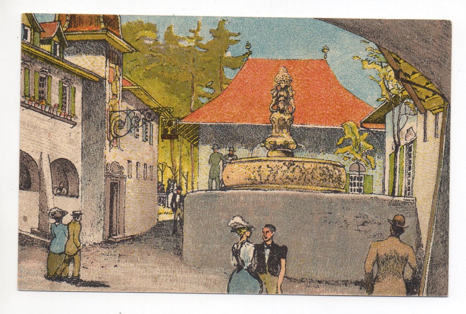 Cartoline postali: LITHO Landesausstellung in Bern 1914 – Nuovo (secondo la descrizione) da Jona venduto da philajona