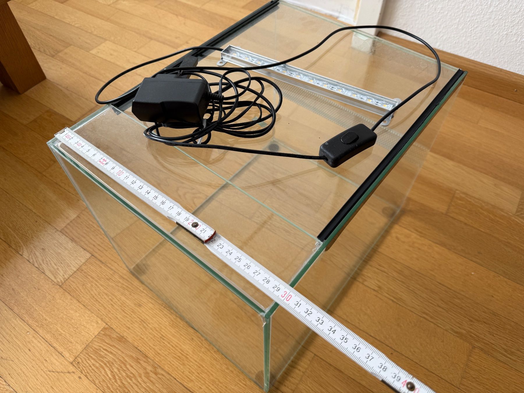 Terrario: Glas Terrarium inkl. Technik von Qualipet – Usato da Basel venduto da BaselxRynach 3
