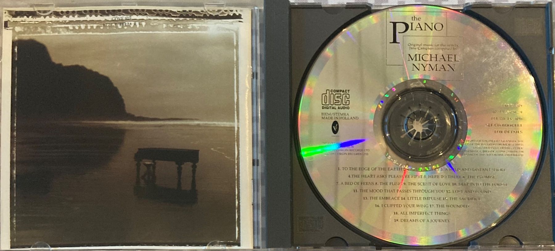 CDs: MICHAEL NYMAN - THE PIANO – D'occasion à Poliez-Pittet par Newtown-Records 2