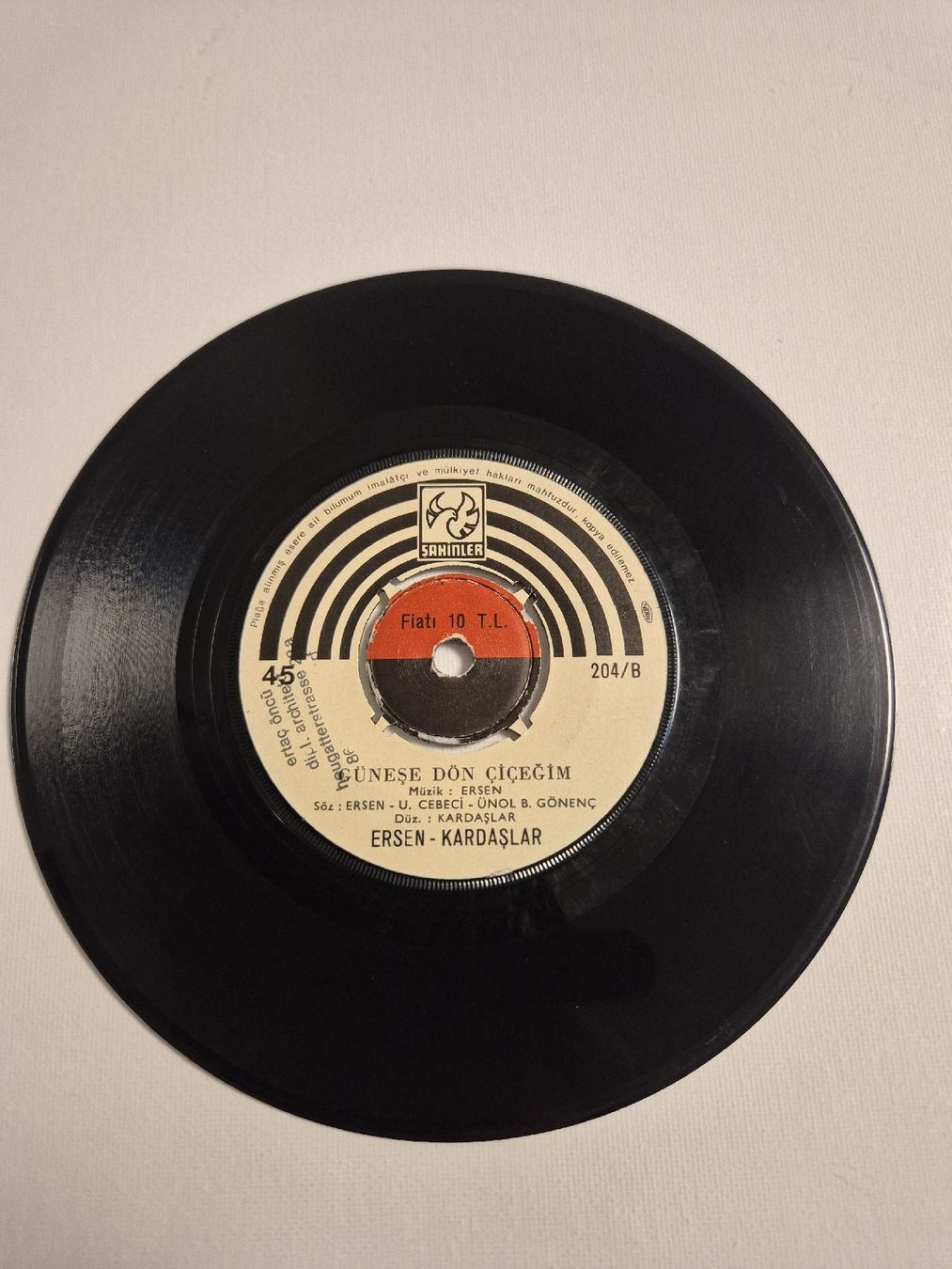 Vinyles: Ersen -  Kardaslar -  Cakmagi Cak ...Single 7 – D'occasion à Uster par newwave0 3