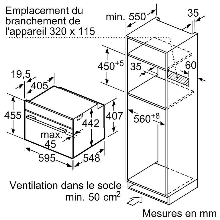 Forni: Siemens four encastrable combi micro-ondes CM676G0S6 – Usato da Préverenges venduto da Archico 2