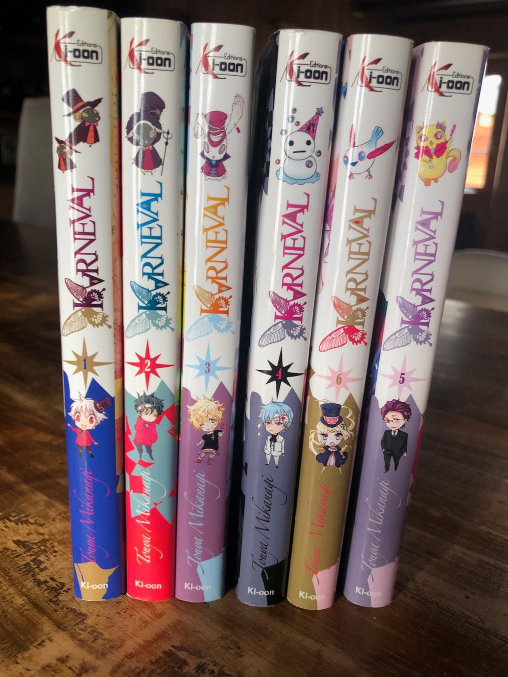 Fumetti: Manga Karneval 1 à 6 – Nuovo (secondo la descrizione) da Haute-Nendaz venduto da photoksar