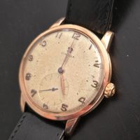 Omega Classic Jumbo 265 Vintage 2501-1.38mm vergoldet 80micr