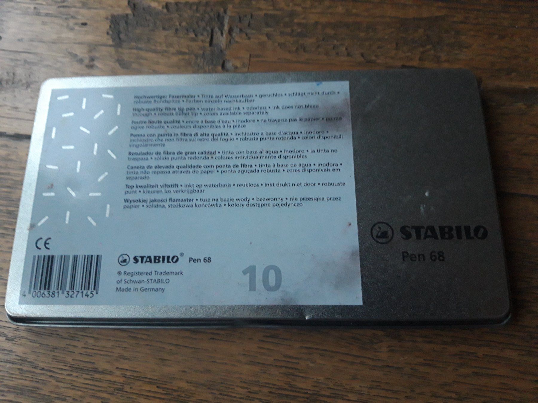 Stabilo Stylos & Marker: Blechdose Stabilo Stifthalter leer – D'occasion à Feuerthalen par tanatha_st 2