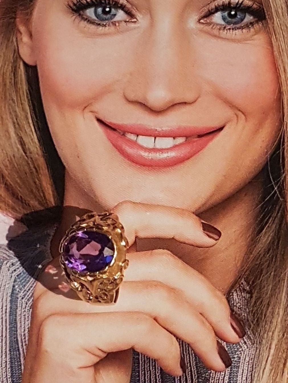 Bagues: Glamouröser Amethystring  in 750 Gold – Neuf (Voir description) à Unterägeri par Altgoldschmuck 3