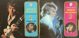 Johnny Hallyday 4 LP's - Les coups et Mal + Retiens la nuit