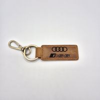 Audi RS6 Schlüsselanhänger Echtleder Lasergravur 🔥