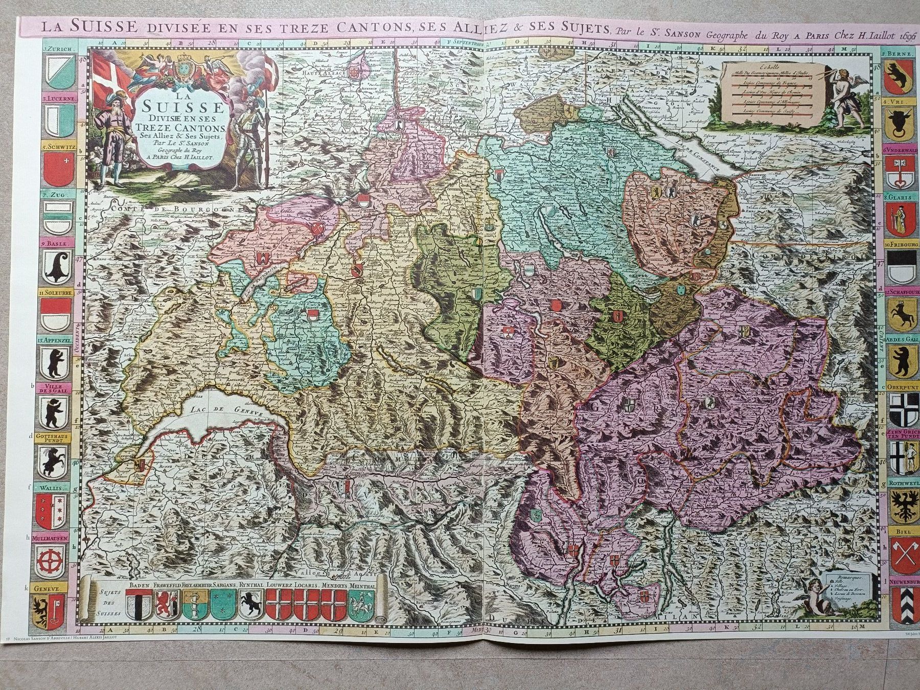 Landkarten & Atlanten: Kunstmappe 500 Jahre Schweizer Landkarte – Gebraucht aus Embrach von Illingen13 4
