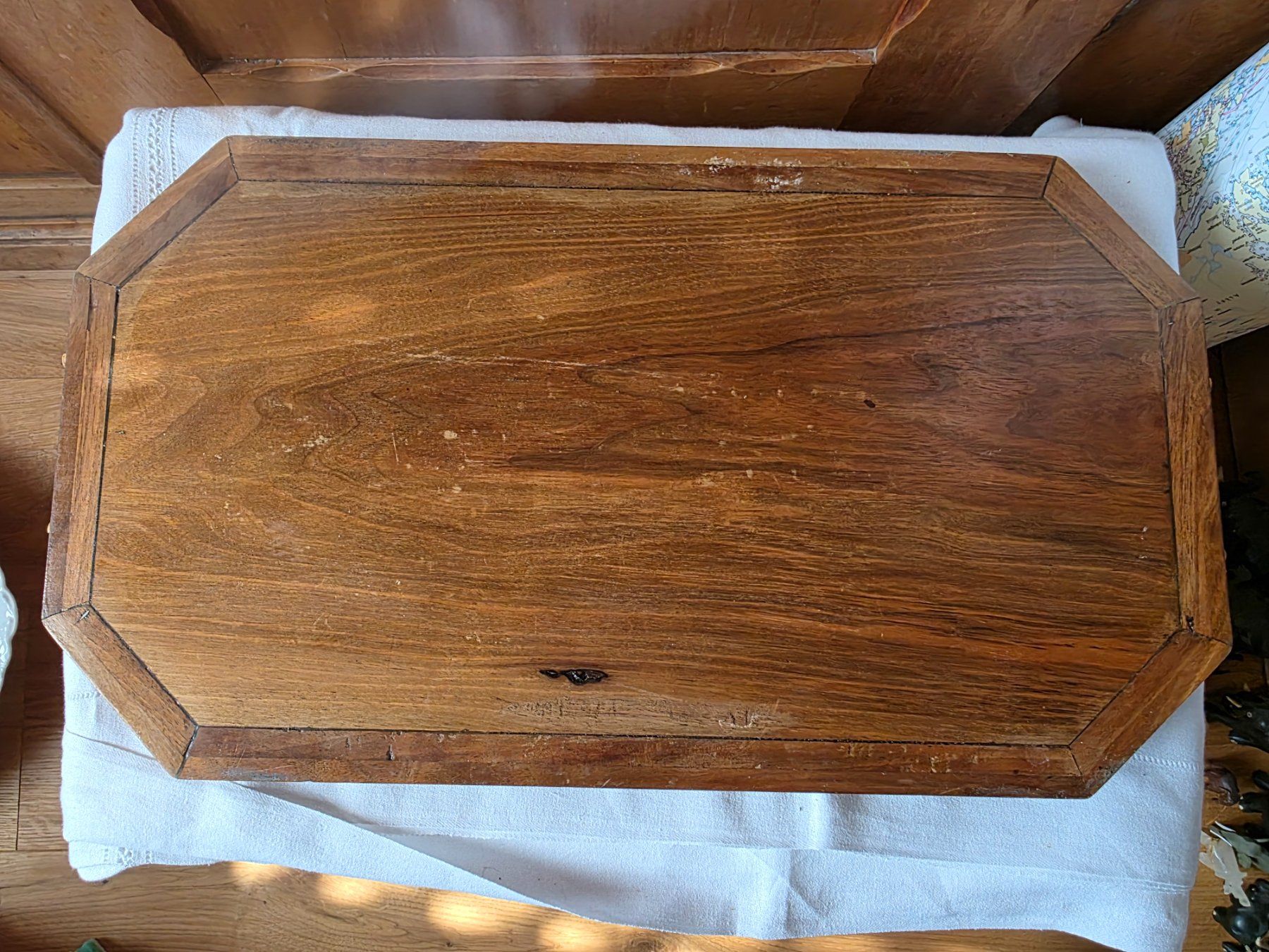 Plateaux: Vintage Serviertablar Intarsien Holz Tablett – D'occasion à Walterswil BE par Lonitti 6