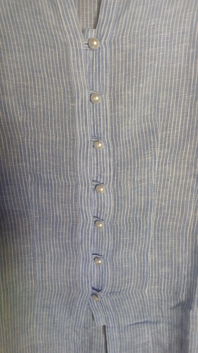Blusen: JOHN ASHFIELD DAMEN LEINEN BLUSE GRÖSSE 40 – Neu (gemäss Beschreibung) aus Villa Luganese von luxlady 3