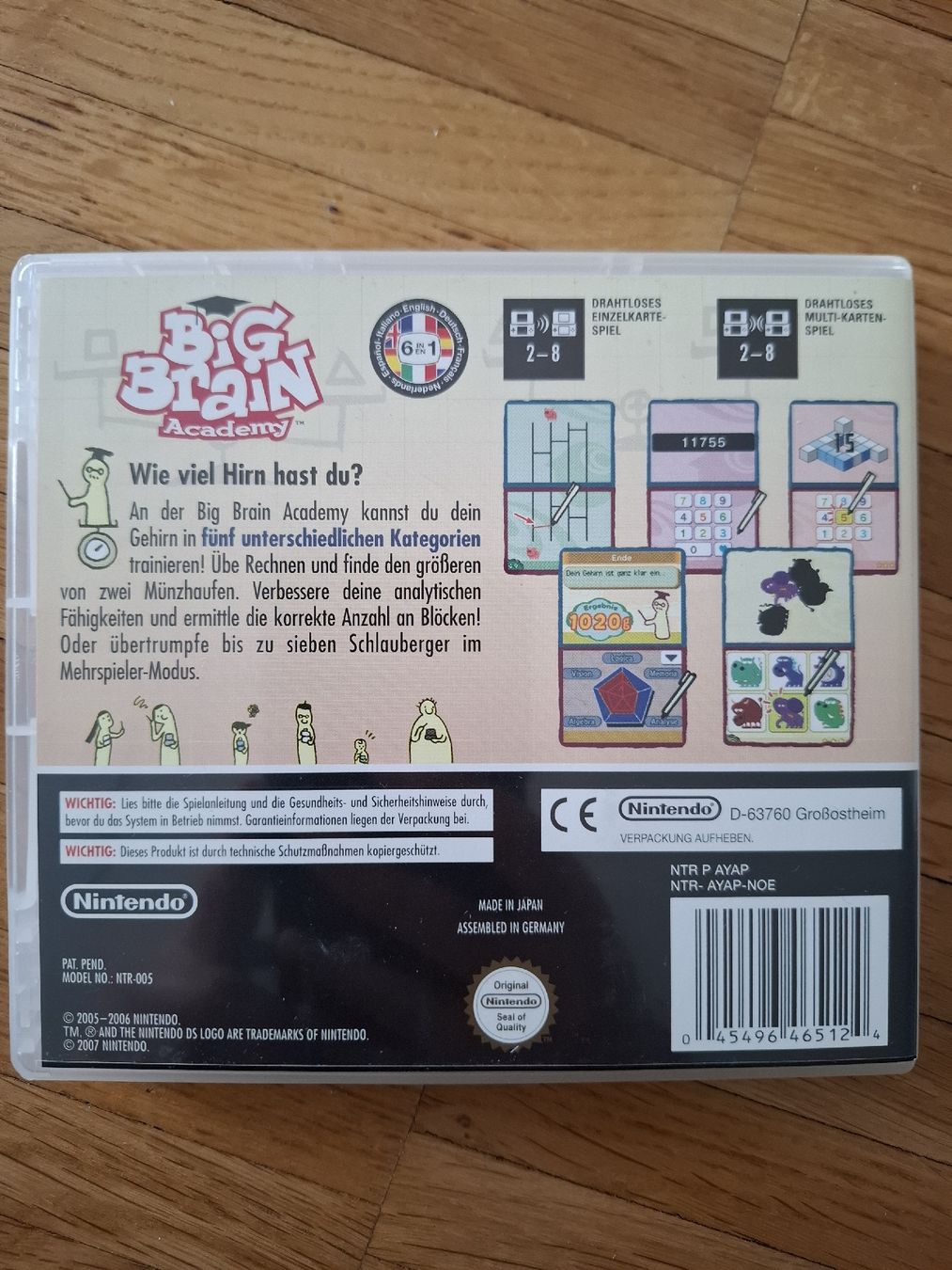 Nintendo Giochi: Big Brain Academy Nintendo DS – Usato da Rotkreuz venduto da PrelovedPicks 1