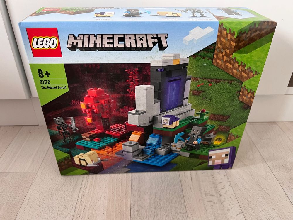 Lego Minecraft, 21172 Das zerstörte Portal | Kaufen auf Ricardo