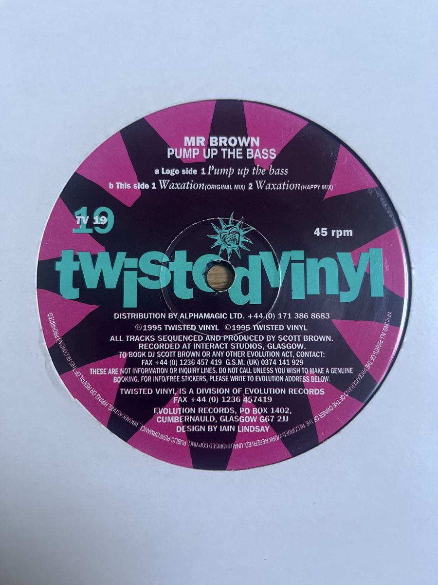 Dischi in vinile: MR Brown Hardcore / Gabber Vinyl – Usato da Wangen b. Olten venduto da break72 1