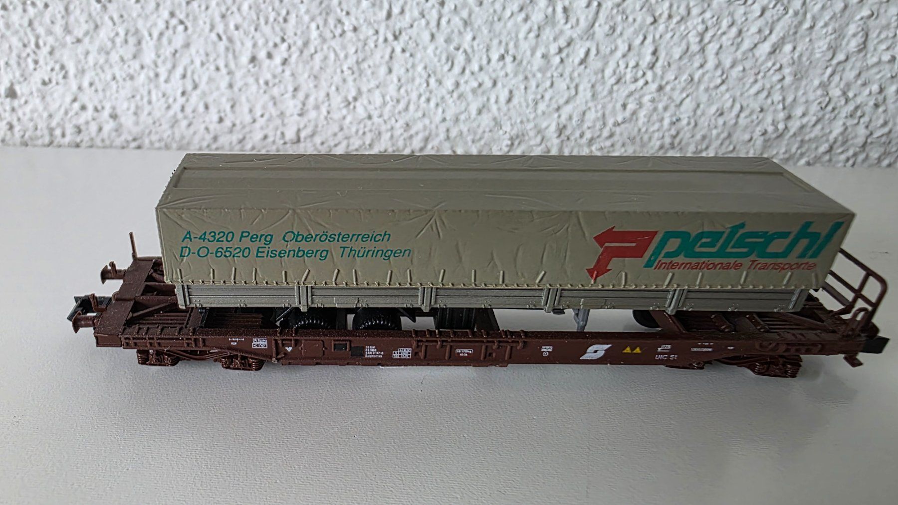 Roco Modellini di ferrovie: Hupac Auflieger ÖBB Peischl – Usato da Wittenbach venduto da Hase113 3