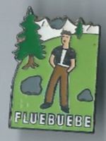 Vintage Anstecker Pin - FLUEBUEBE