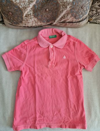 Poloshirt mit washed effect Gr. 120