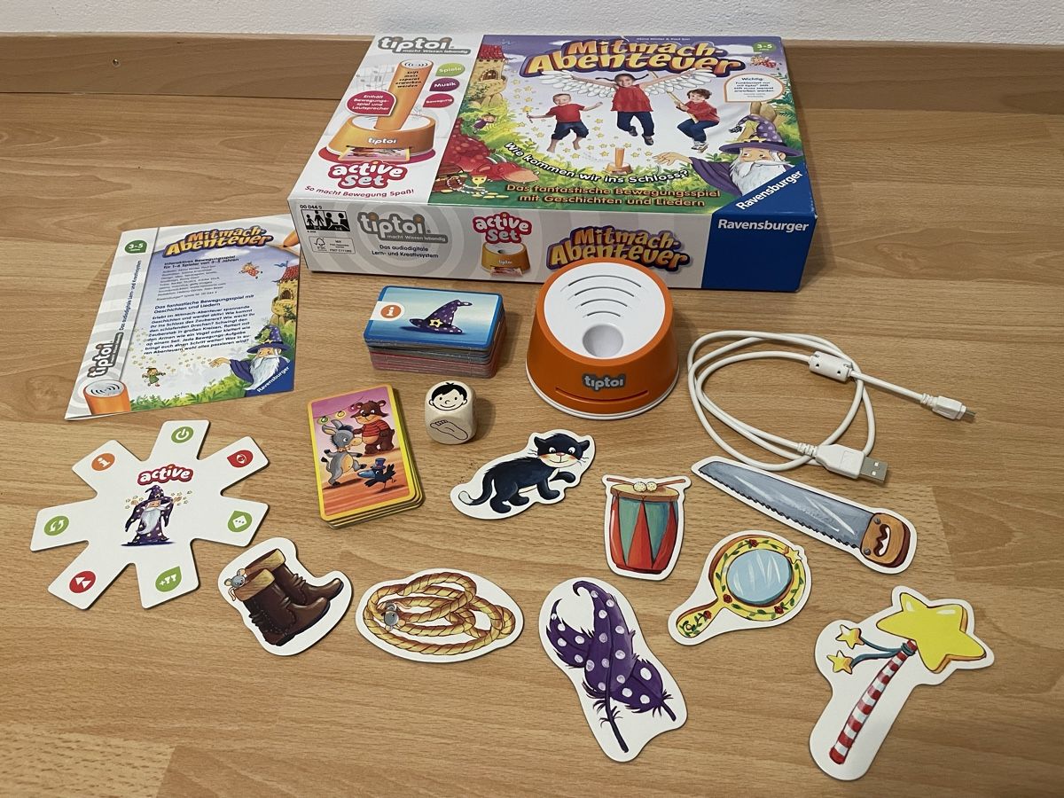Ravensburger Giochi: Tiptoi spiel : Mitmachen Abenteuer – Usato da Chur venduto da Tsambiko 3