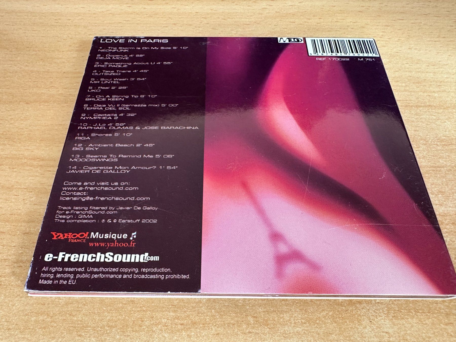 CD: Various – Love In Paris – Usato da Rikon im Tösstal venduto da Alpenmutz 1
