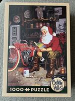 NEU Cobble Hill Puzzle Santa's Flying Merkel 1000 Teile