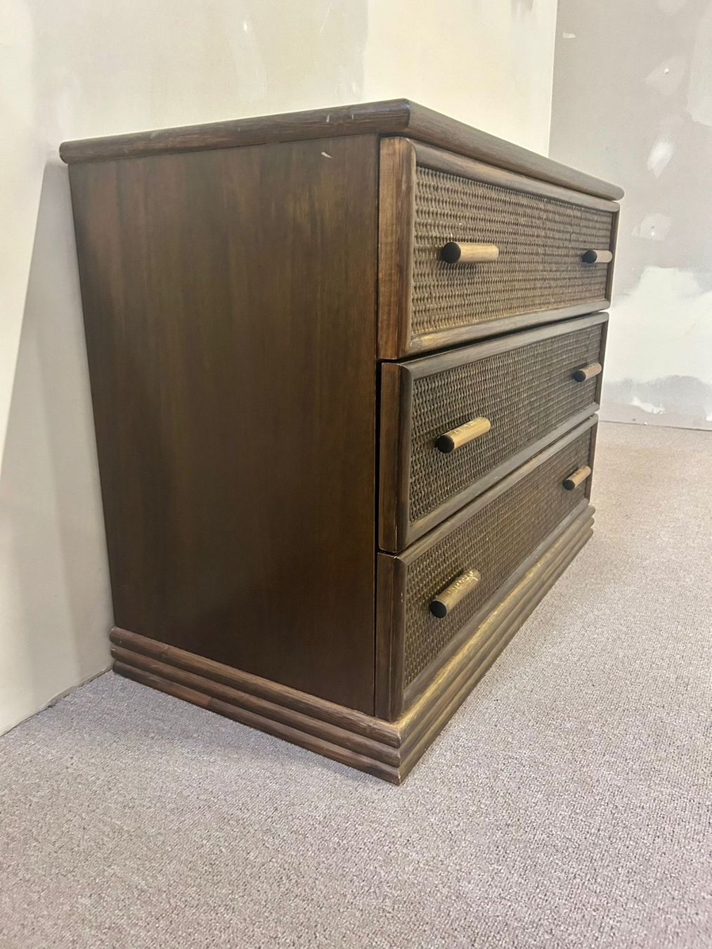 Kommoden: Vintage Rattan Bambus Kommode 3 Schubladen – Gebraucht aus Rickenbach ZH von Der-Insider 1