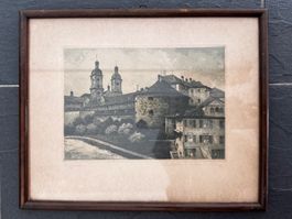 antikes Bild Kathedrale St. Gallen