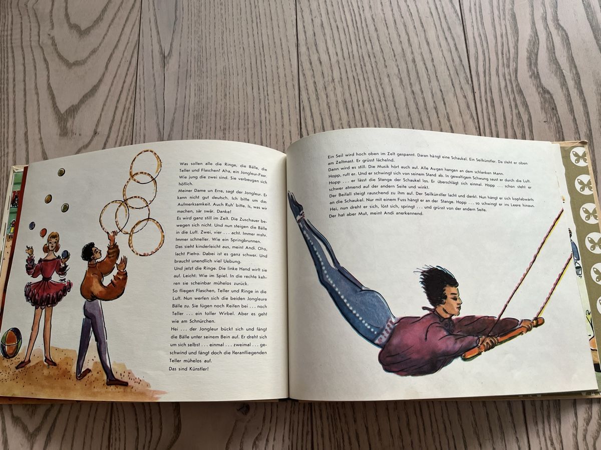 Bücher: Andis Zirkus -Kinderbuch von 1959 – Gebraucht aus Romanshorn von Apfelschuss 4