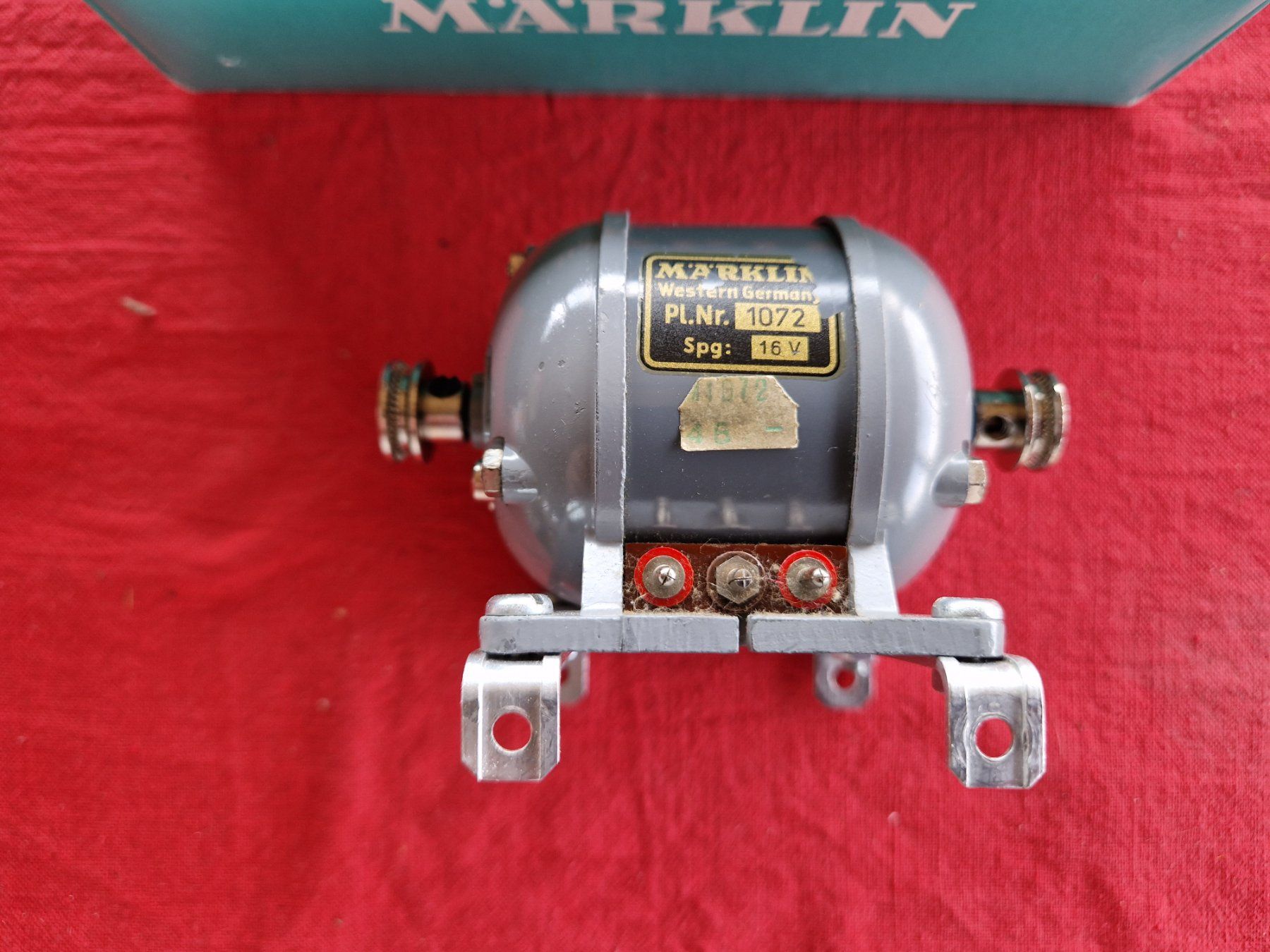Motoren: Märklin Elektromotor OVP / 1072 mit Transformator – Gebraucht aus Wädenswil von tome70 2
