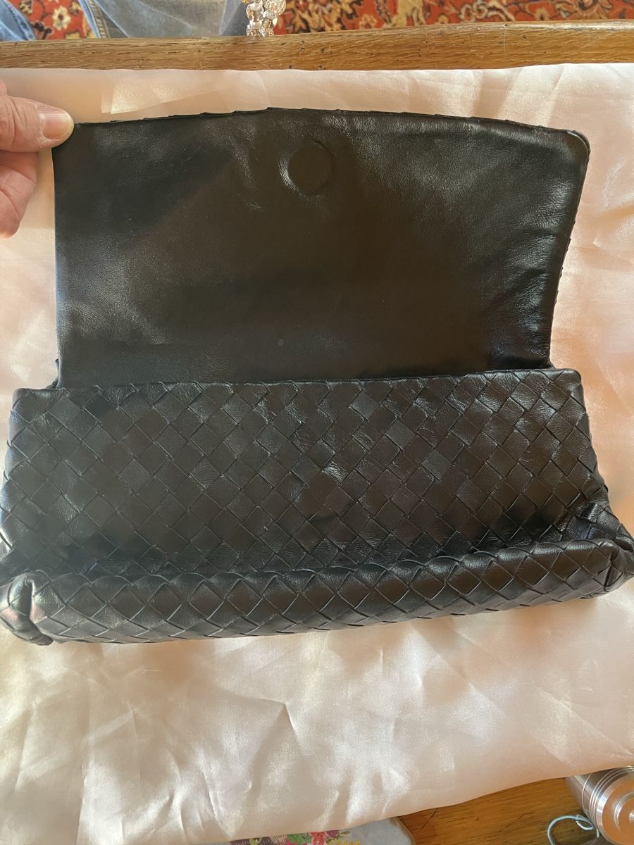 Borse da donna: Geflochtene Leder Clutch – Usato da Bassersdorf venduto da groovygremlin 2