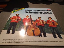 Schallplatte Schwyzerörgeliquartett Schmid-Buebe