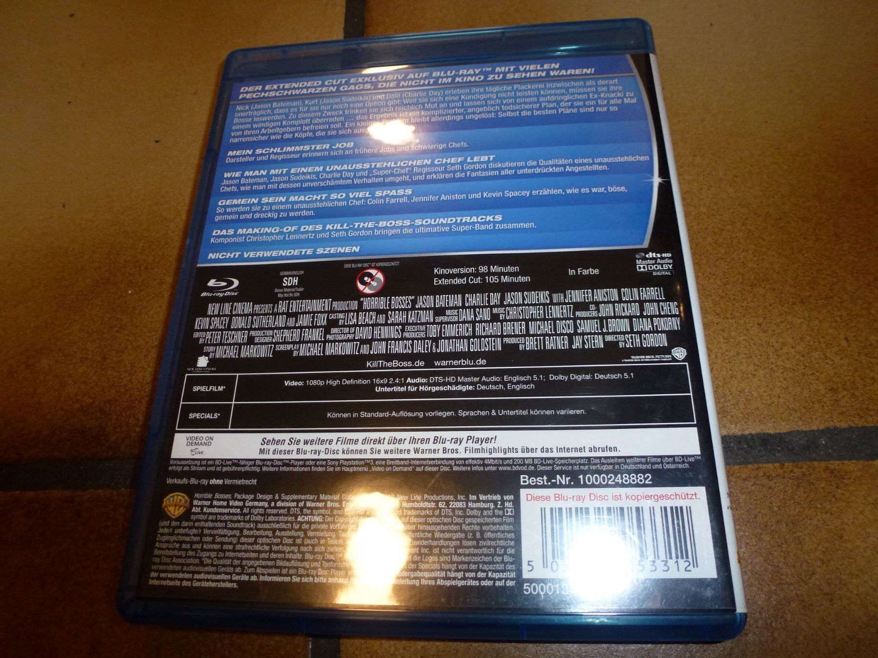 Tutti i DVDs: Kill the Boss (BLU-RAY) – Usato da Olten venduto da Disc-Verkauf 2