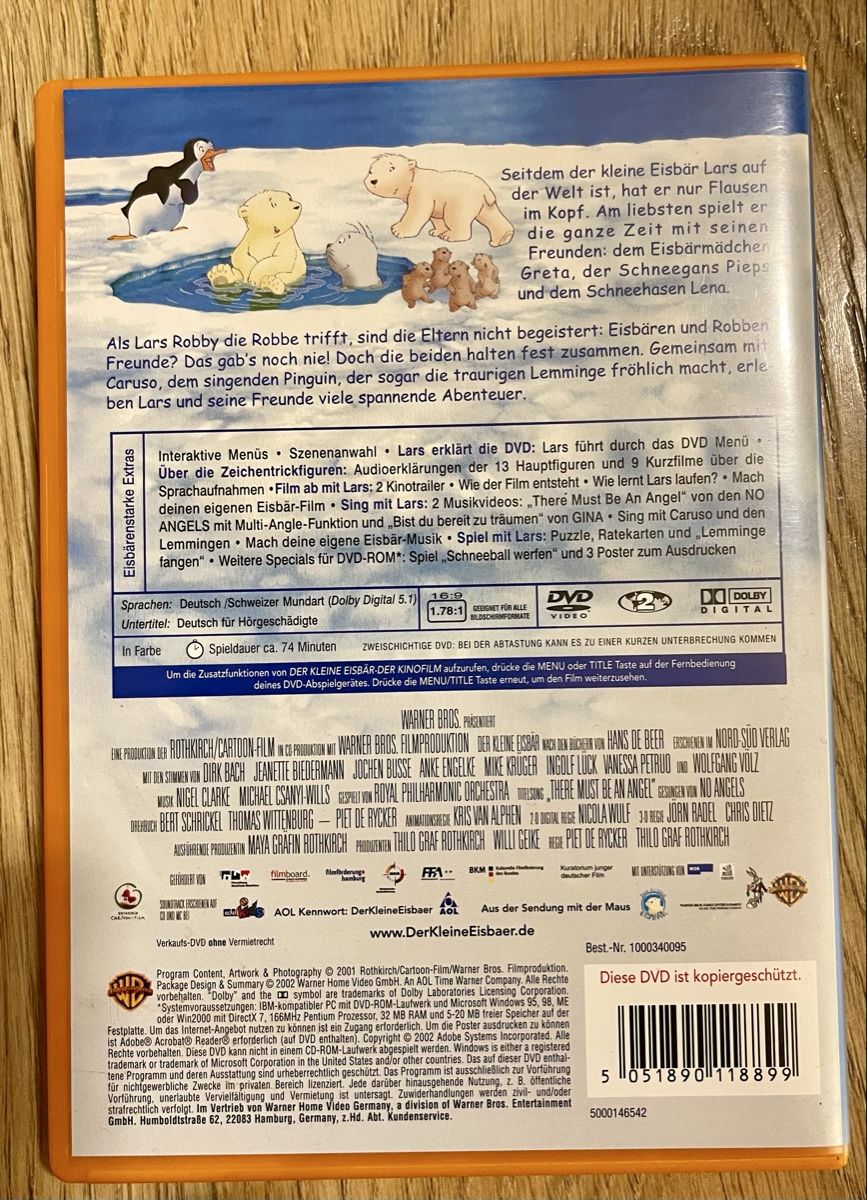 Tutti i DVDs: Der Kleine Eisbär DVD - Der Kinofilm – Nuovo (secondo la descrizione) da Reinach BL venduto da sake08-2008 1