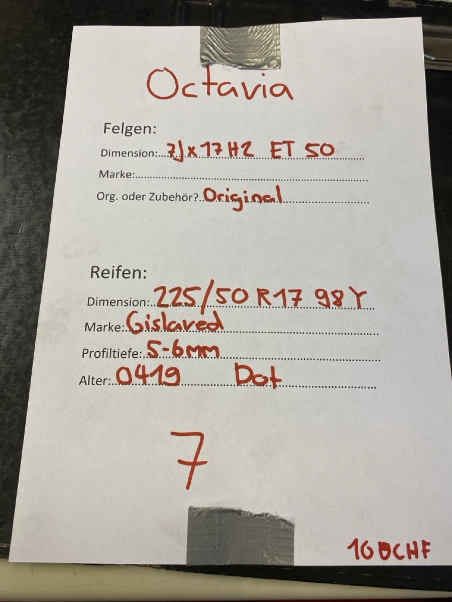 Pneumatici & Ruote complete: Kompletträder Octavia – Usato da Altdorf UR venduto da speedrs9 7