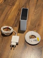 Swisscom WLAN Box 2 mit Netzadapter und Ethernetkabel
