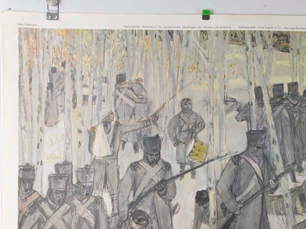 Foto & Immagini: Schweizer Söldner an der Beresina von Felix Hoffmann – Usato da Härkingen venduto da sammelbecken 2
