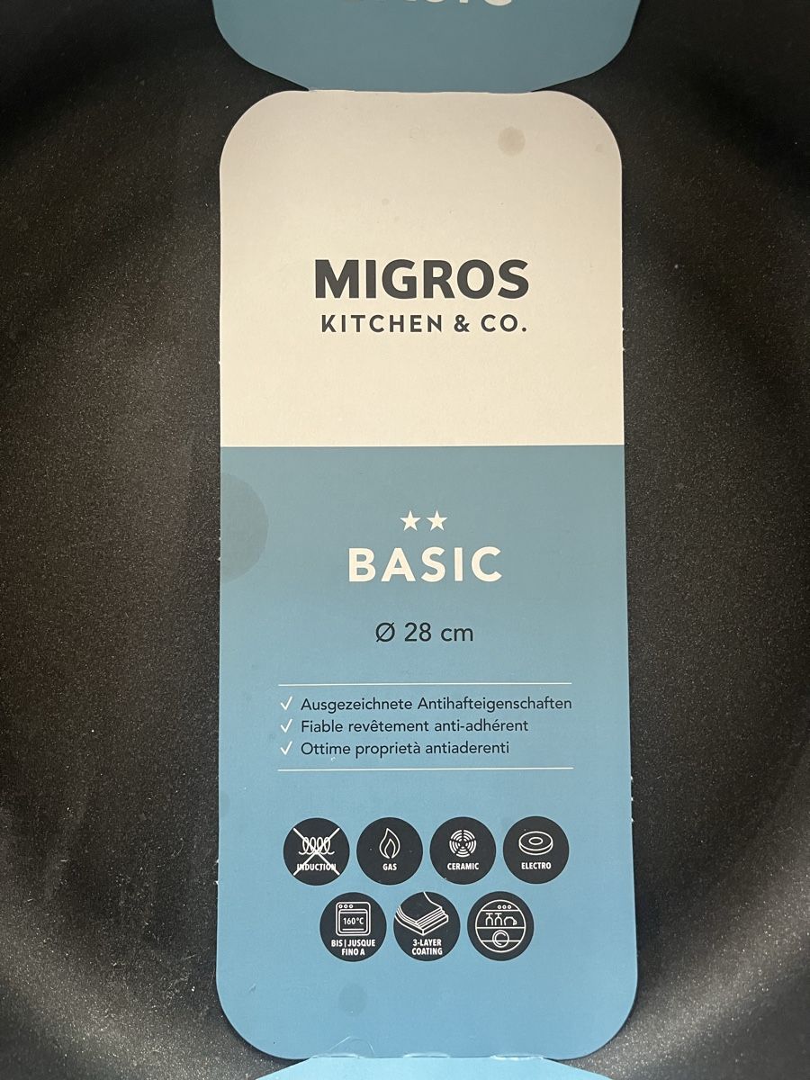 Migros Padelle: Bratpfanne Migros Kitchen&Co – Nuovo e nell'imballaggio originale da Grosshöchstetten venduto da lox_287b 1