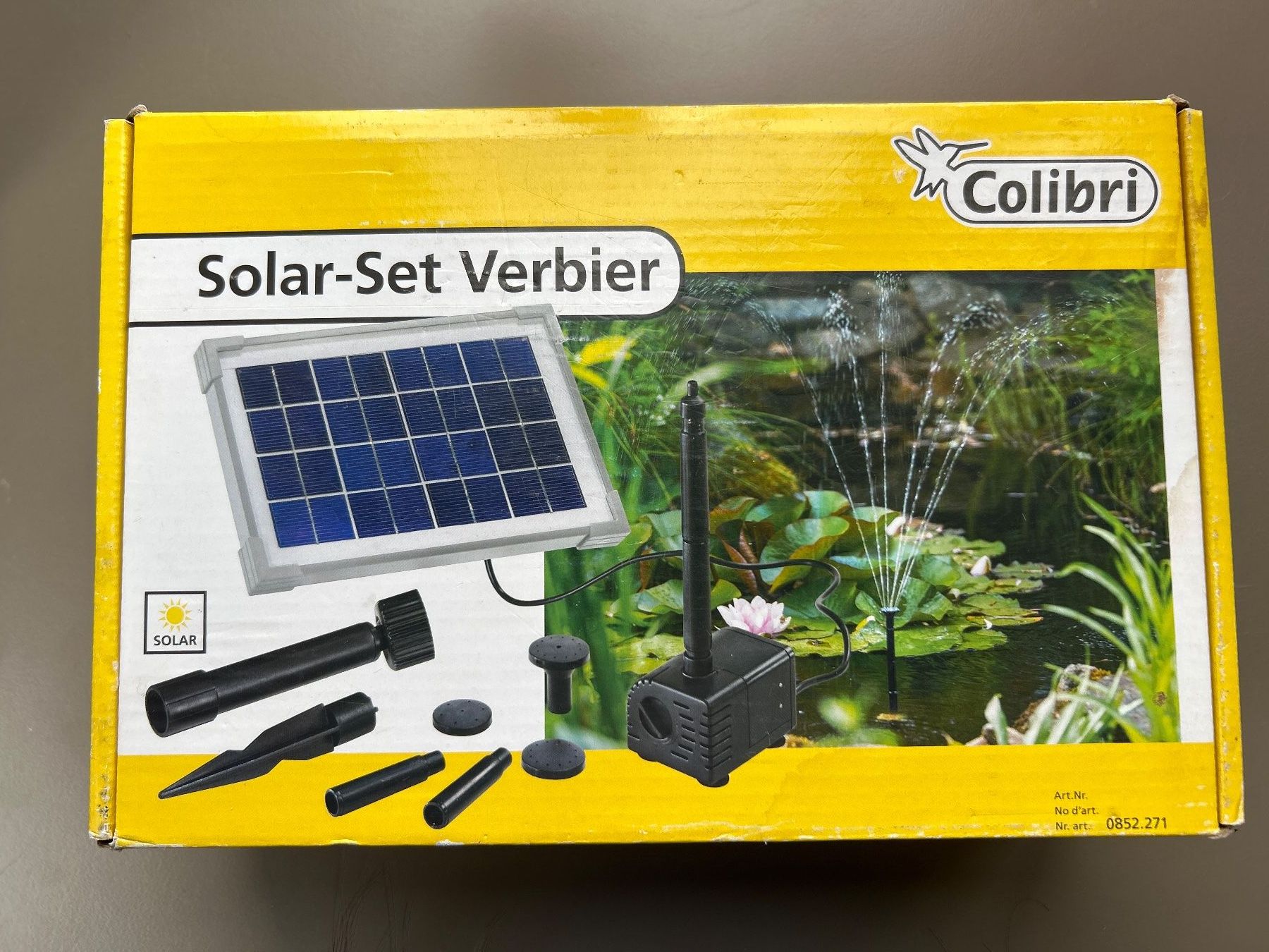 Pompe & Parti di ricambio: Colibri Solar Set Verbier – Usato da Zürich venduto da Aquarium_Seerose