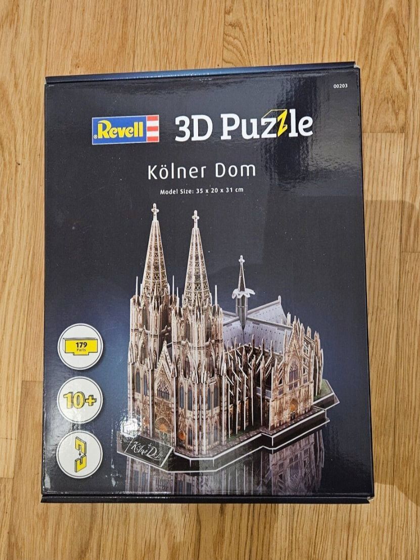 Revell Puzzle: Revell 3D Puzzle Kölner Dom – Nuovo e nell'imballaggio originale da Lenk im Simmental venduto da oli66661