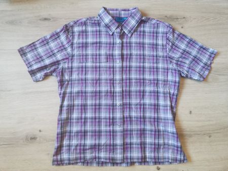 Damen Wanderbluse Kurzarm