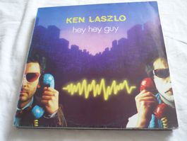 12" Schallplatte - Ken Laszlo - hey hey guy - Italo Disco