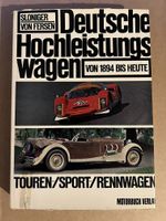 Deutsche Hochleistungswagen von 1894-1965, Rennwagen, Motor