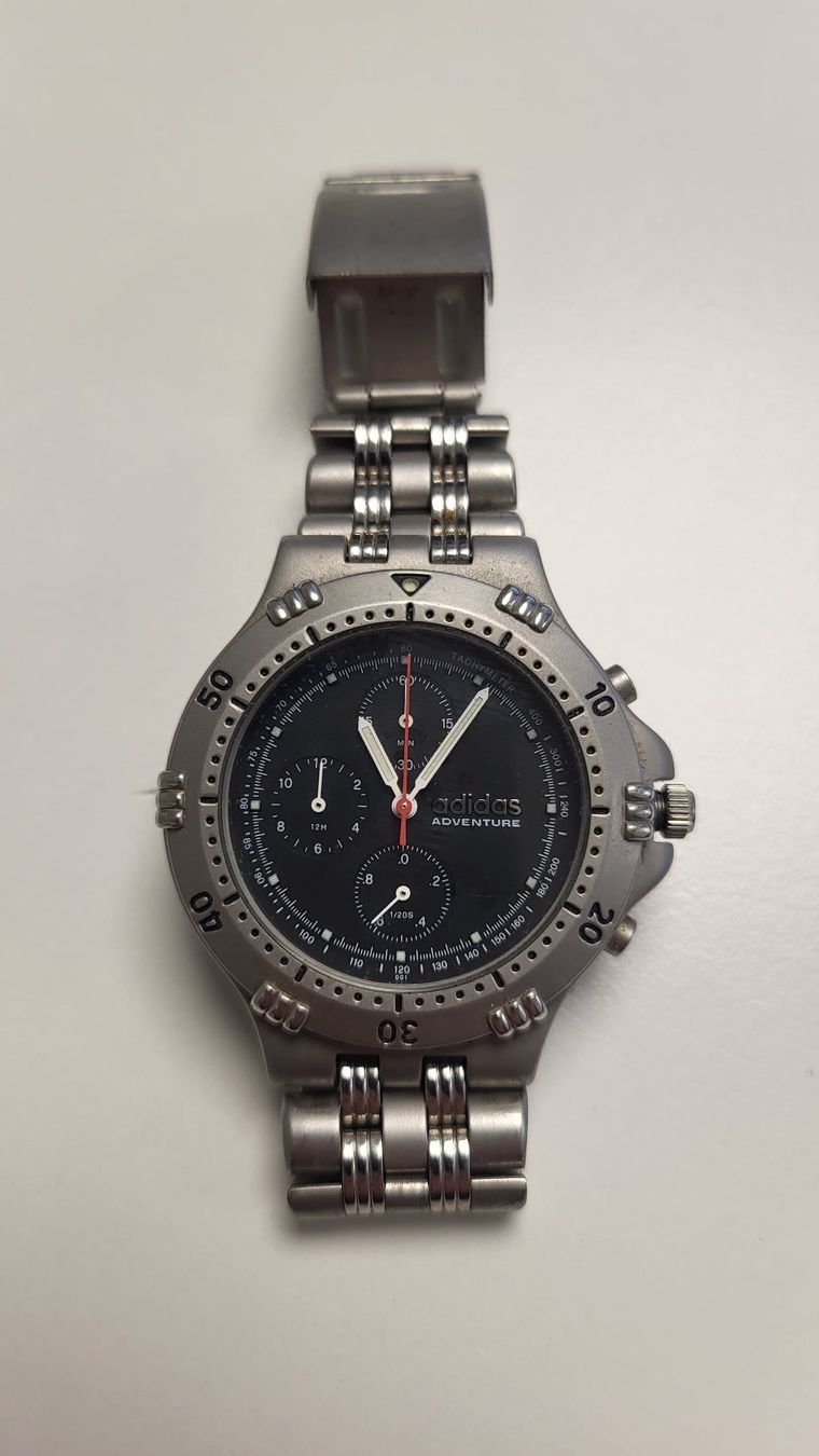 Adidas Orologi: Chronograph Adidas Adventure Retro – Usato da Mönchaltorf venduto da guka7