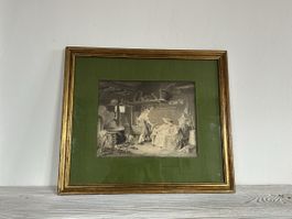 2 Umrissradierungen vor 1795 Sigmund Freudenberger