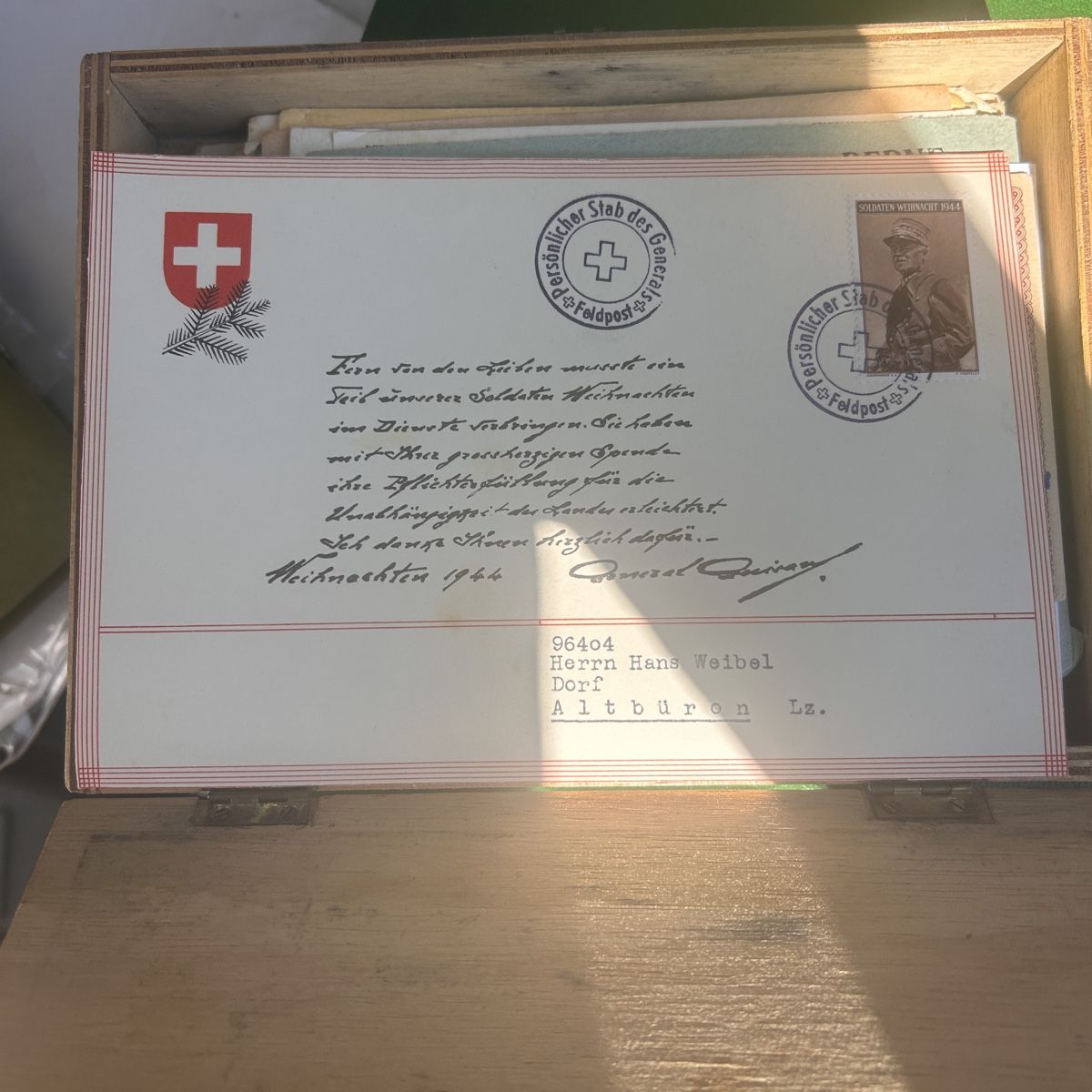 Alle Briefmarken: Historische Briefe/Postkarten ca 1911 – Gebraucht aus Laufen von belleskulptur