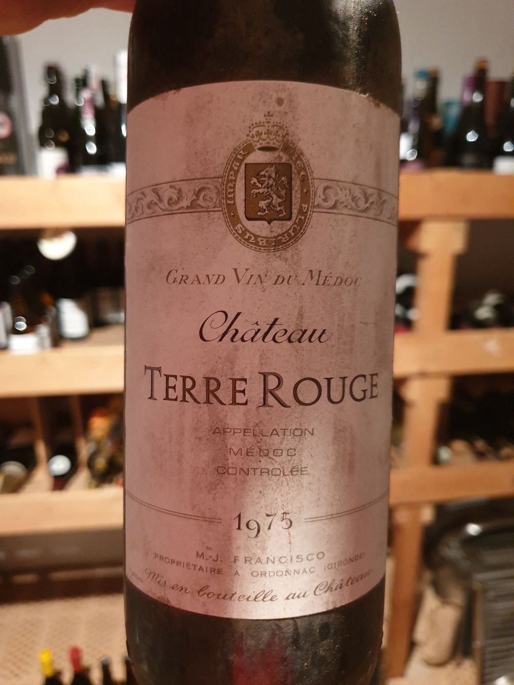 Vino: Chateau Terre Rouge 1975 – Nuovo (secondo la descrizione) da Langenthal venduto da Physycer0 1
