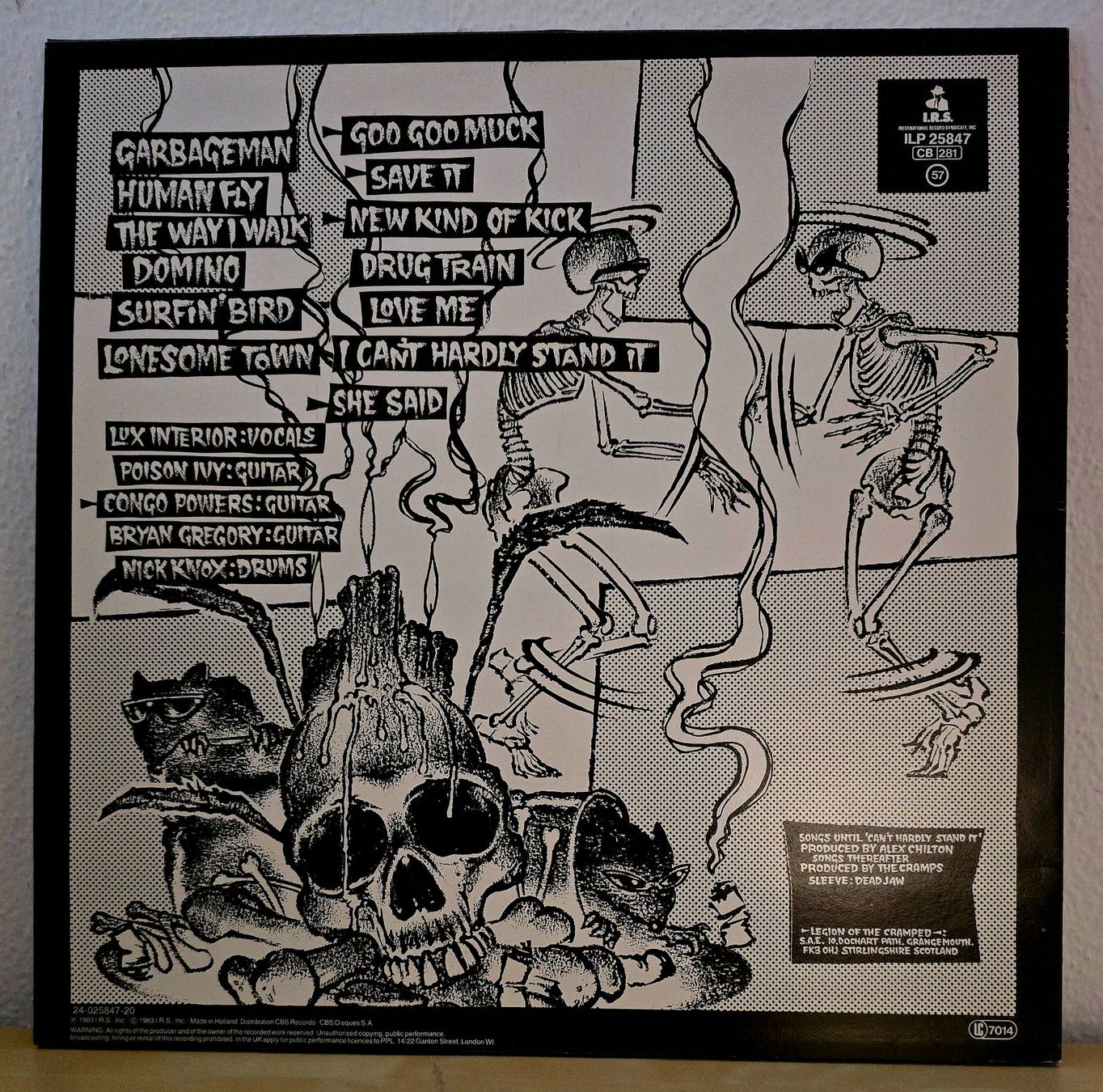 Schallplatten: The Cramps - ...Off The Bone LP – Gebraucht aus Lugano von mdal 1