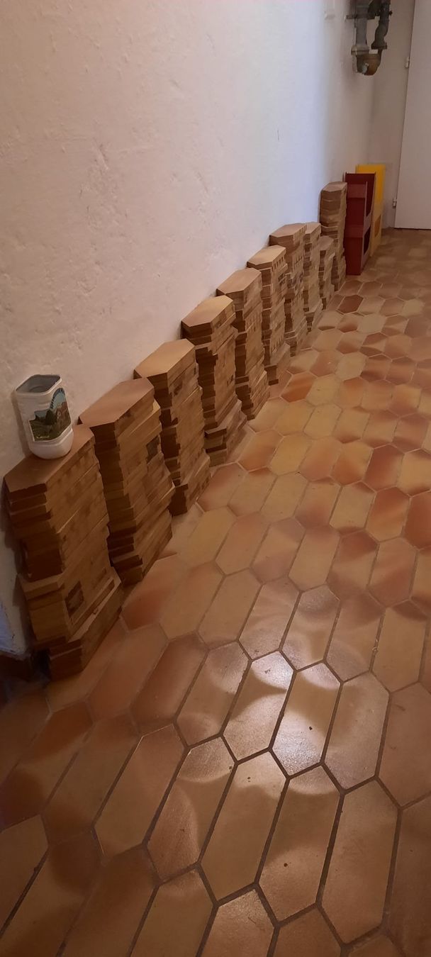 Rivestimenti per pavimenti: Bodenplatten/Fliesen – Nuovo (secondo la descrizione) da Winterthur venduto da XiMong 1